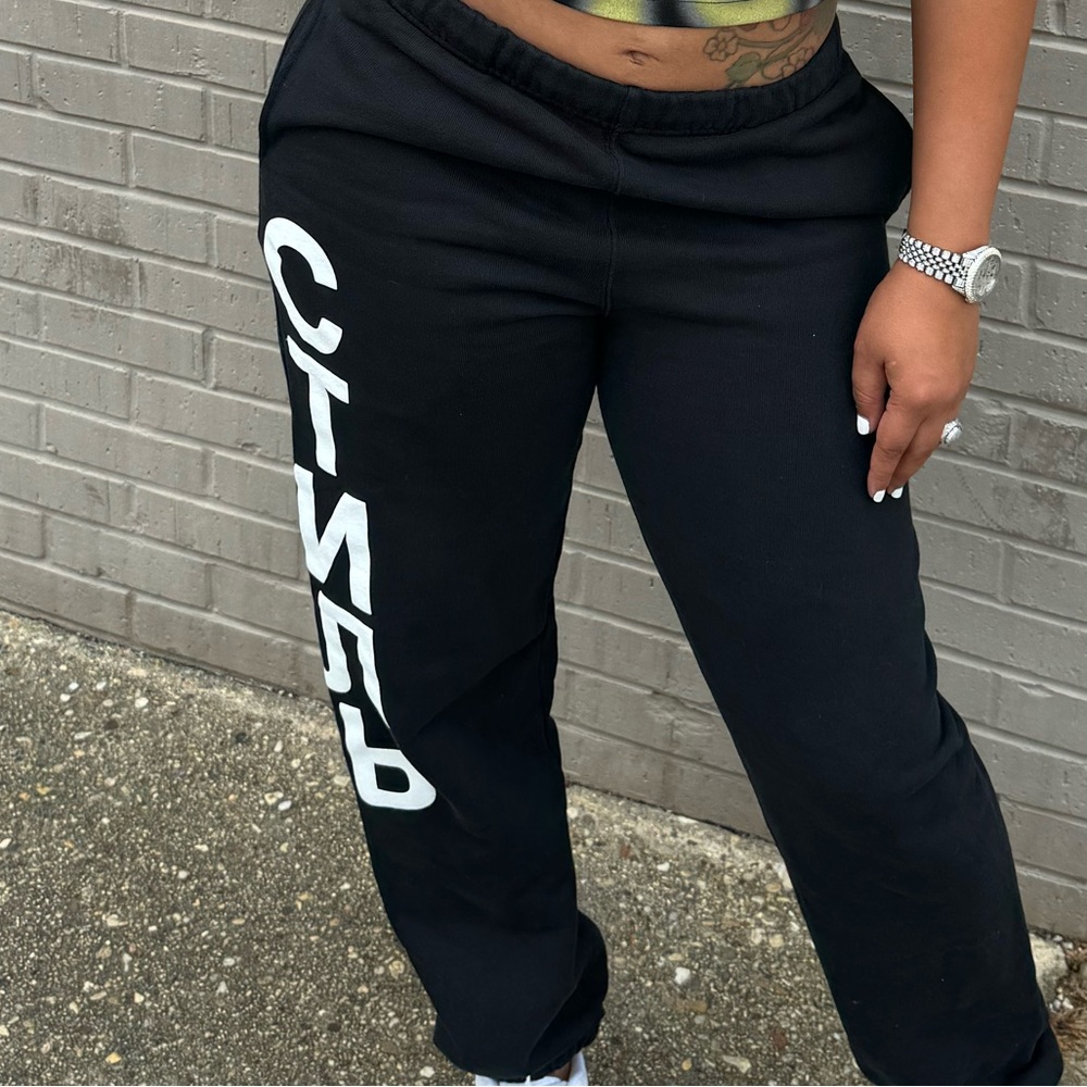 Heron Preston Black Sweat Pants UNISEX